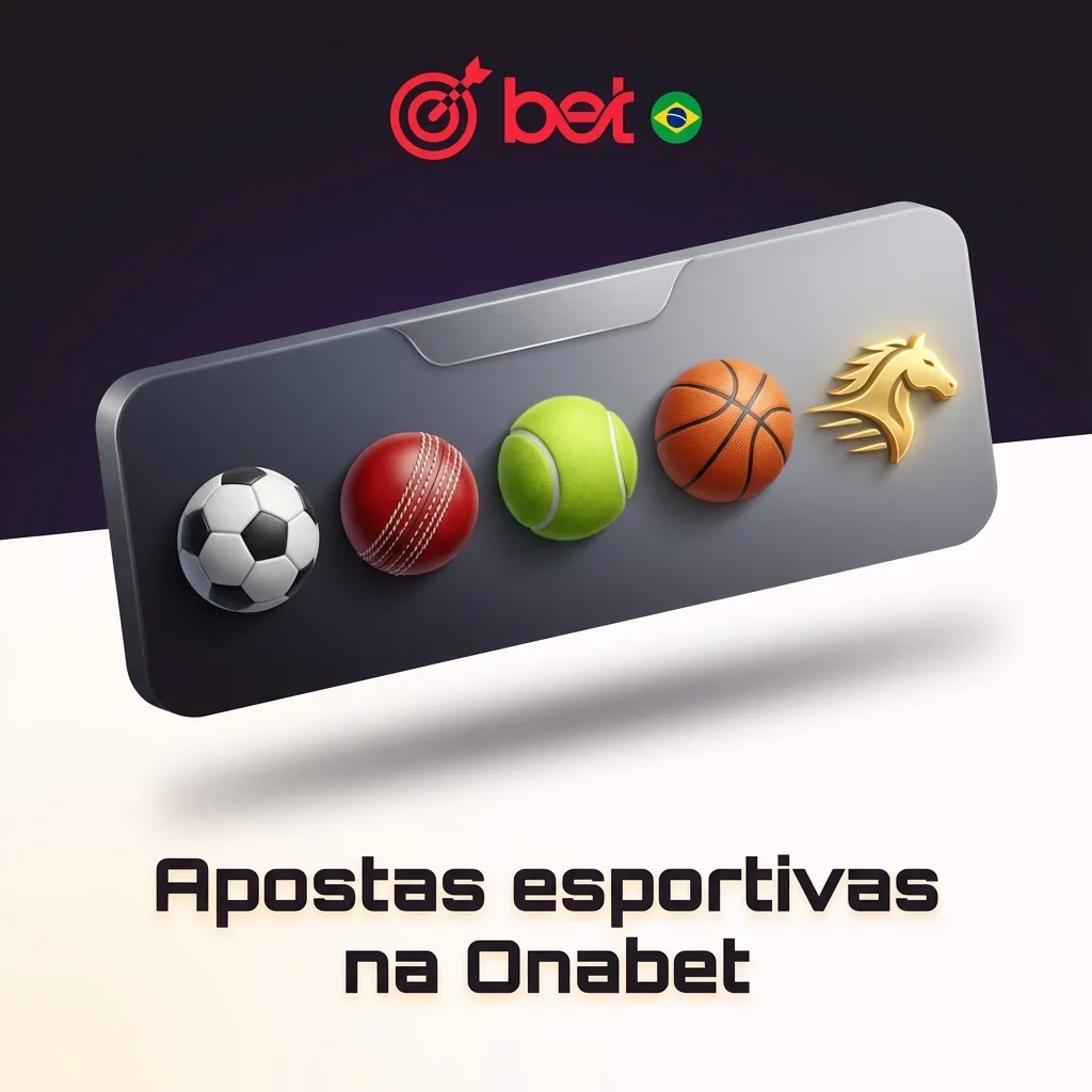 Tela da Onabet com mercados de apostas esportivas ao vivo e pré-jogo em futebol, basquete, tênis e e-sports