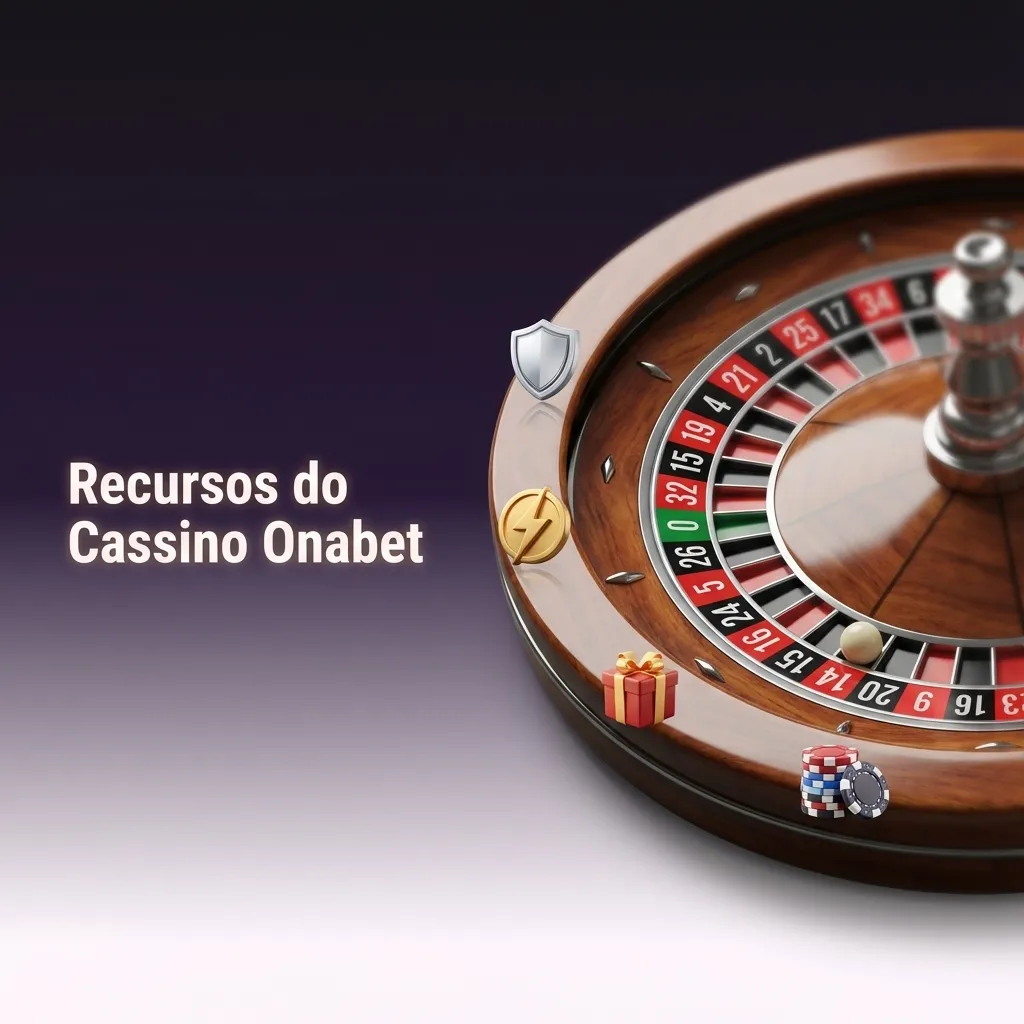 Banner do cassino Onabet em português, com destaque para jogos variados e pagamentos rápidos via Pix para brasileiros.