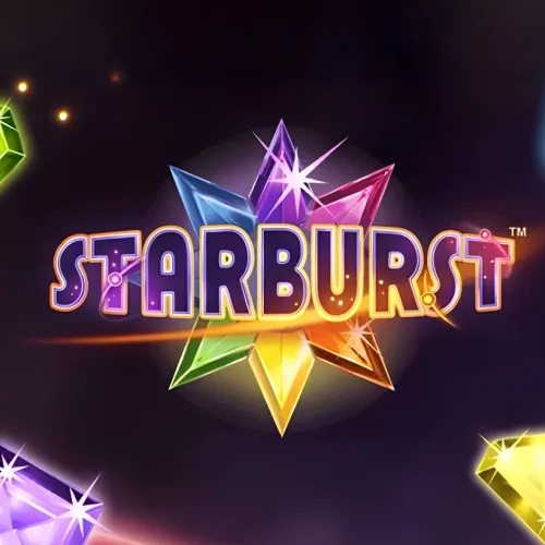 Slot clássico brilhante Starburst no cassino online Onabet.