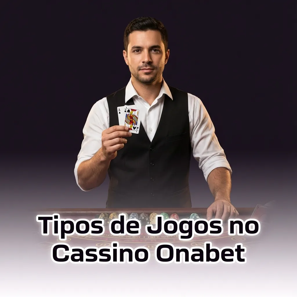 Tela do cassino Onabet exibindo categorias de jogos: slots, crash, mesa, vídeo poker, jackpots e raspadinhas
